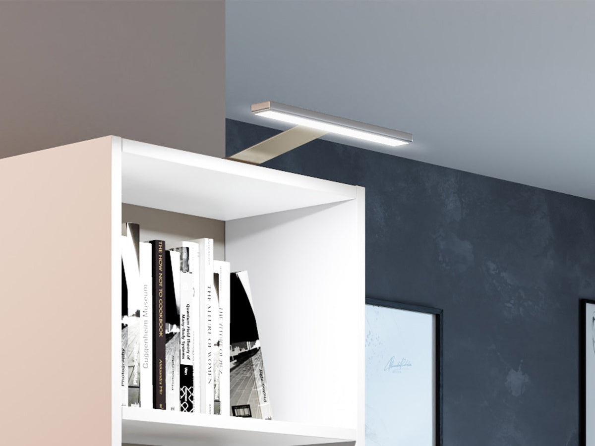 Íróasztal B1 (Kylie), Szín: Sötét kőris, Világítás: Igen