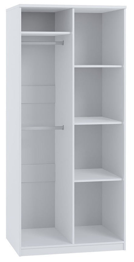 Hálószoba garnitúra Bonem XI (Kler XI), Szín: Fehér + öko bőr Soft Pik 011