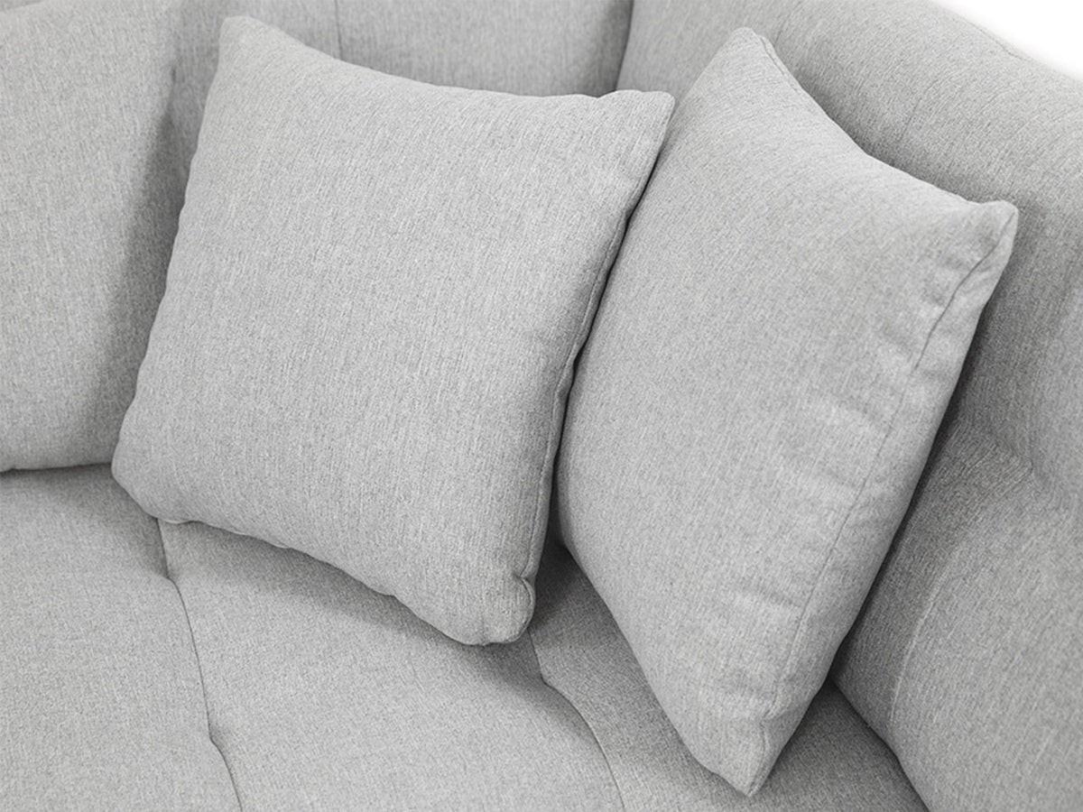 Sarokkanapé Bergen (Genero), Szín: Magic Velvet 2217 + Magic Velvet 2219, Változatok: Balos