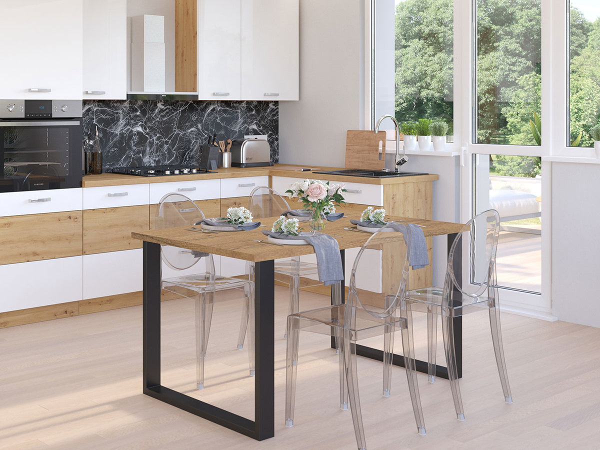 Asztal IMPERIAL (Wawik), Szín: Lándzsa tölgy + Fekete