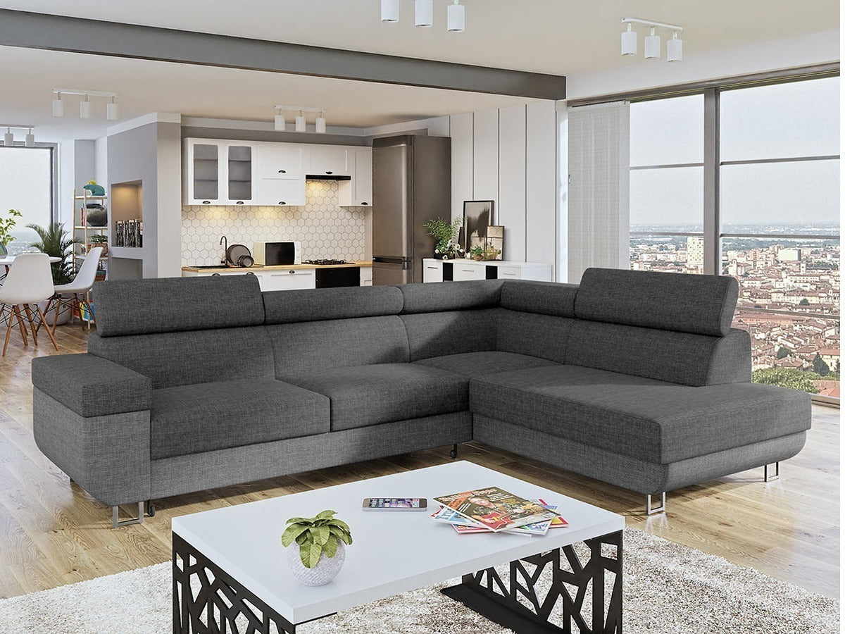 Sarokkanapé Fonti (Antrodem), Szín: Lux 05 + Lux 06, Változatok: Jobbos