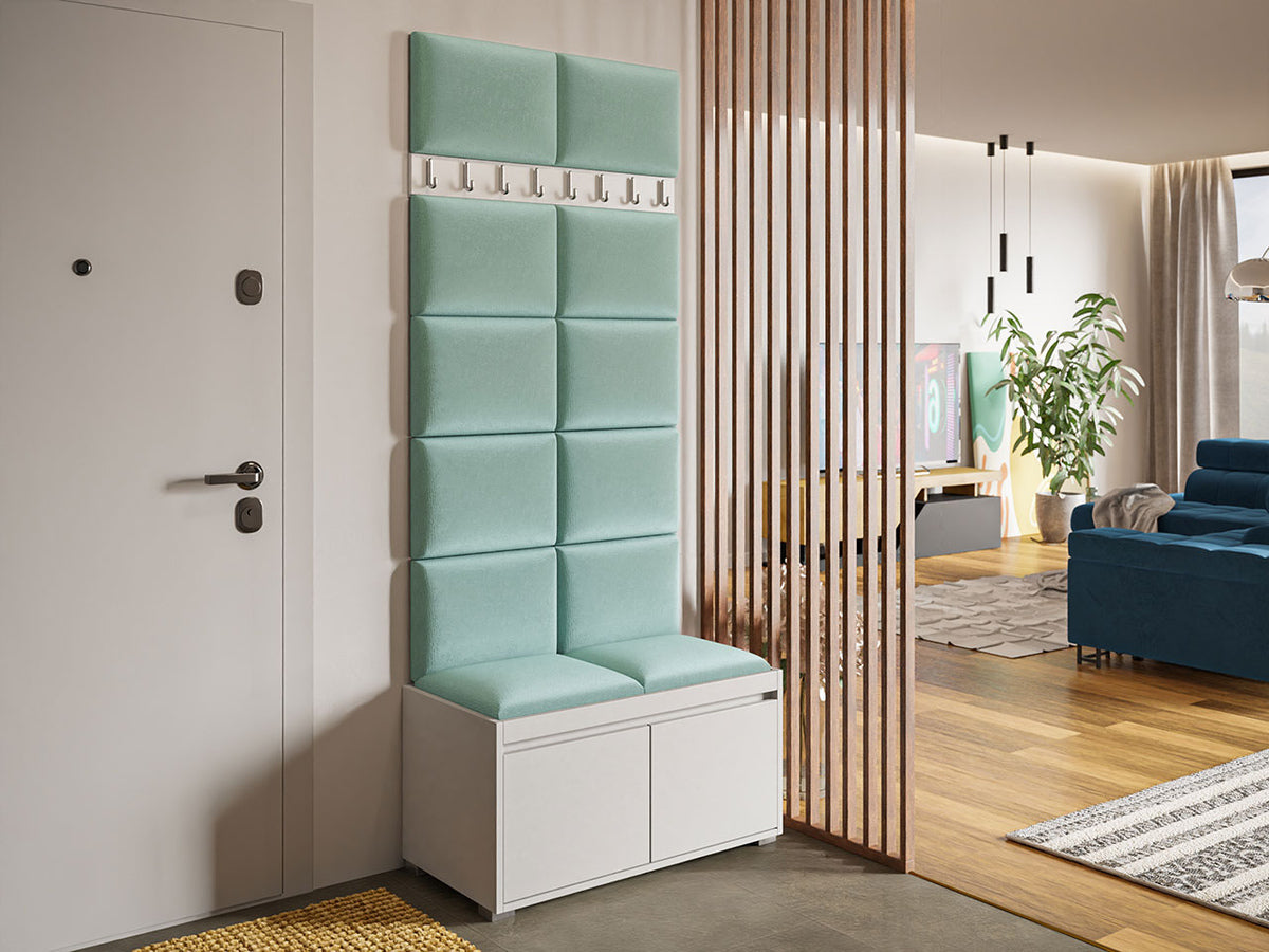 Előszoba garnitúra GRAWIS (Konkor) 80 + 12sz, Szín: Fehér + Manila 11