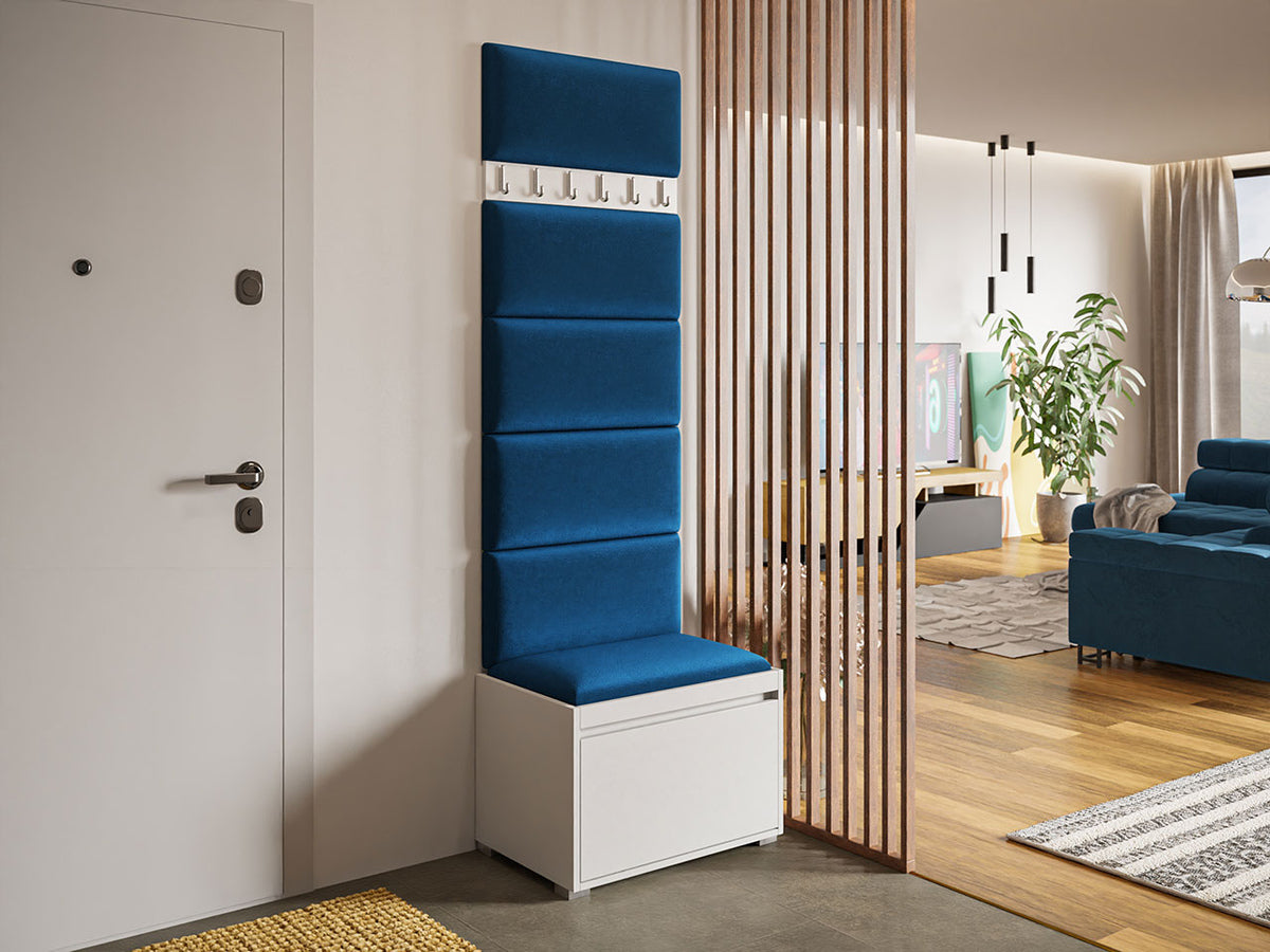 Előszoba garnitúra GRAWIS (Konkor) 60 + 6sz, Szín: Fehér + Manila 26