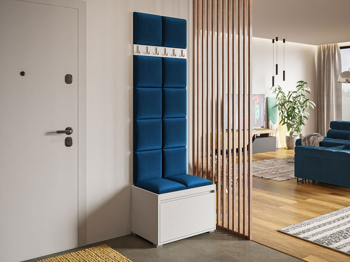 Előszoba garnitúra GRAWIS (Konkor) 60 + 12sz, Szín: Fehér + Manila 26