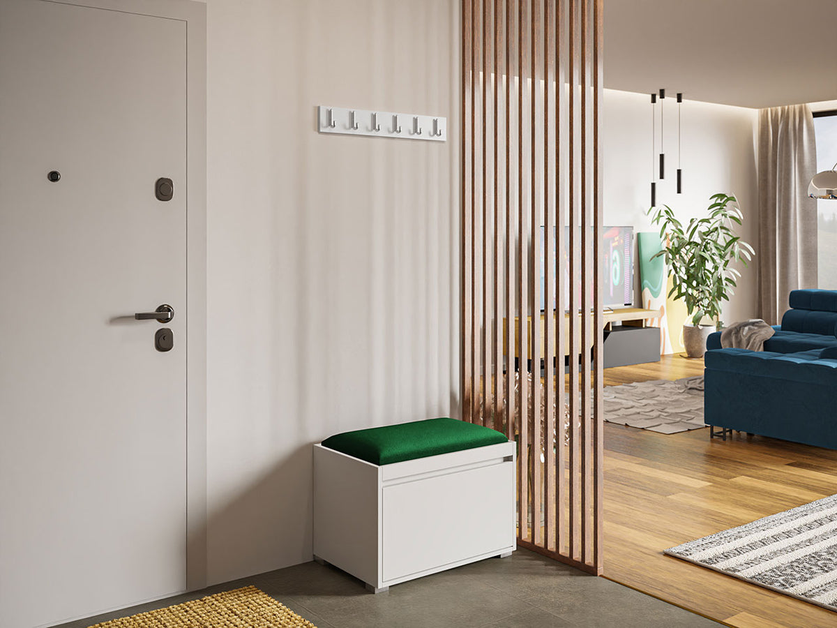 Előszoba garnitúra GRAWIS (Konkor) 60 + 1sz, Szín: Fehér + Manila 35