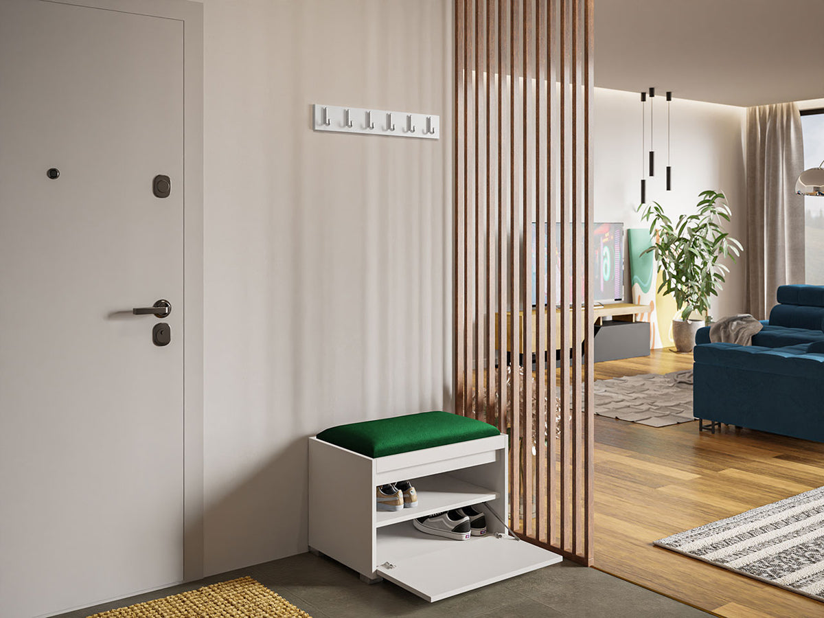 Előszoba garnitúra GRAWIS (Konkor) 60 + 1sz, Szín: Fehér + Manila 35