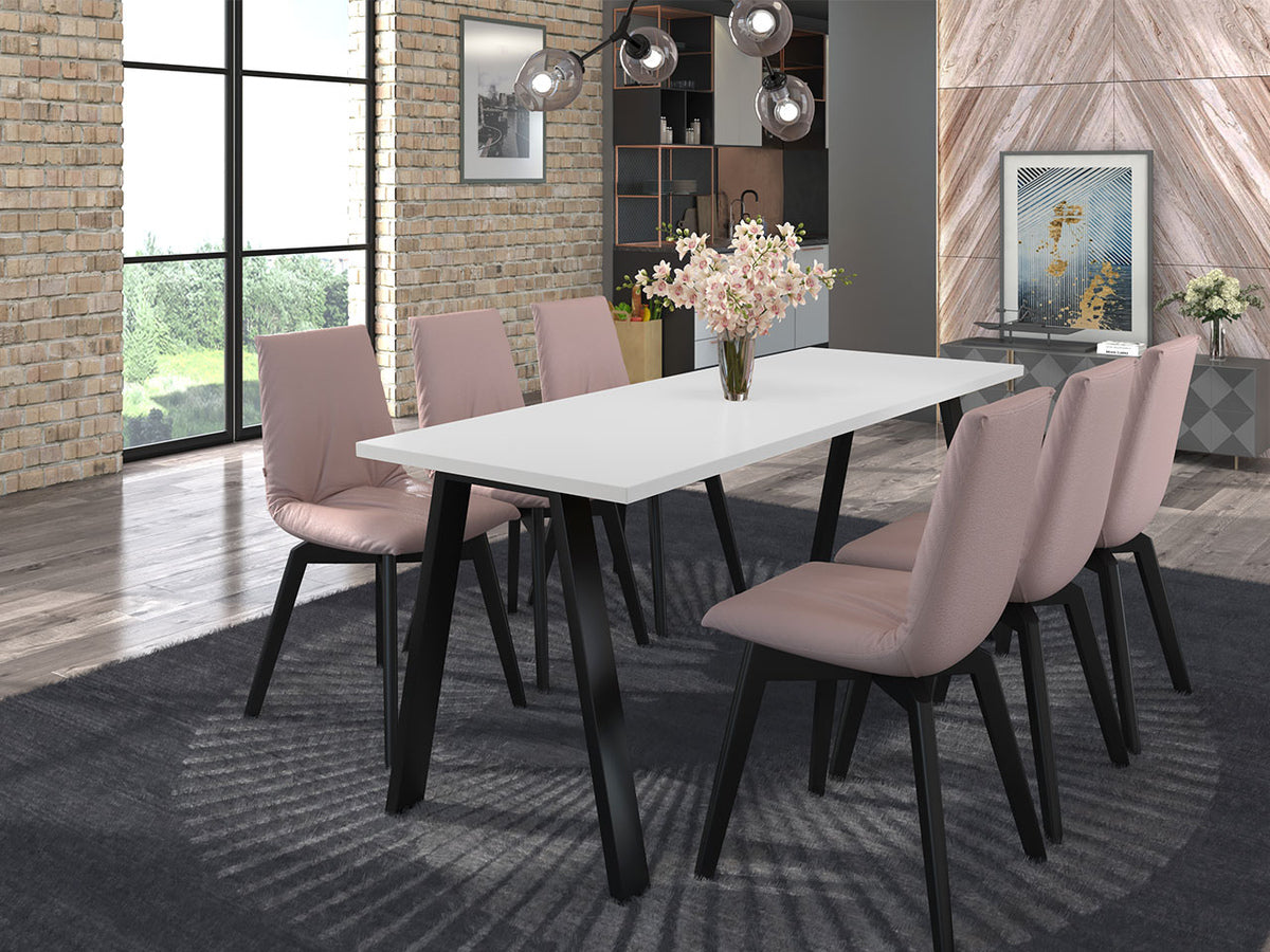 Asztal Kleo ( Klaudian 185x67), Szín: Fehér