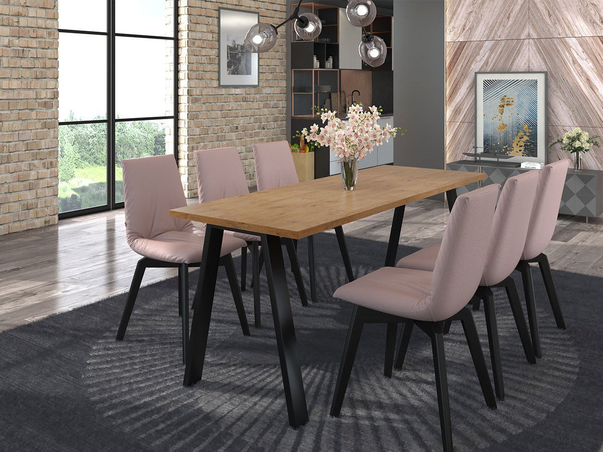 Asztal Kleo ( Klaudian 185x67 ), Szín: Lándzsa tölgy