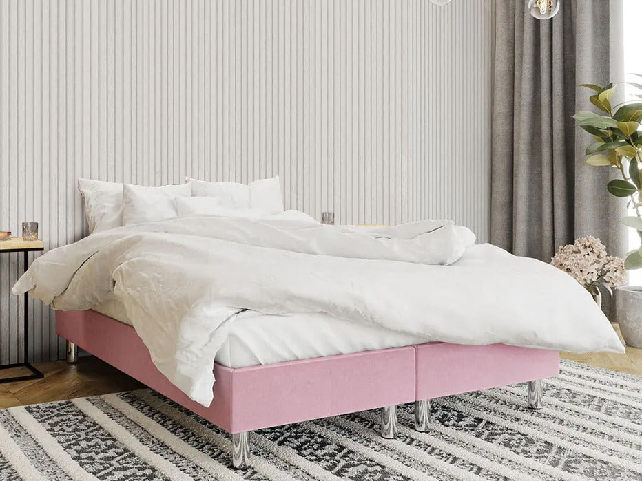 Kontinentális ágy LUX-BAZA (Estelle-Baza), Szín: Manila 09, Alvó felület mérete: 140 x 200 cm