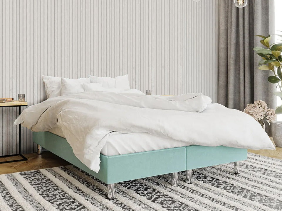 Kontinentális ágy LUX-BAZA (Estelle-Baza), Szín: Manila 11, Alvó felület mérete: 140 x 200 cm