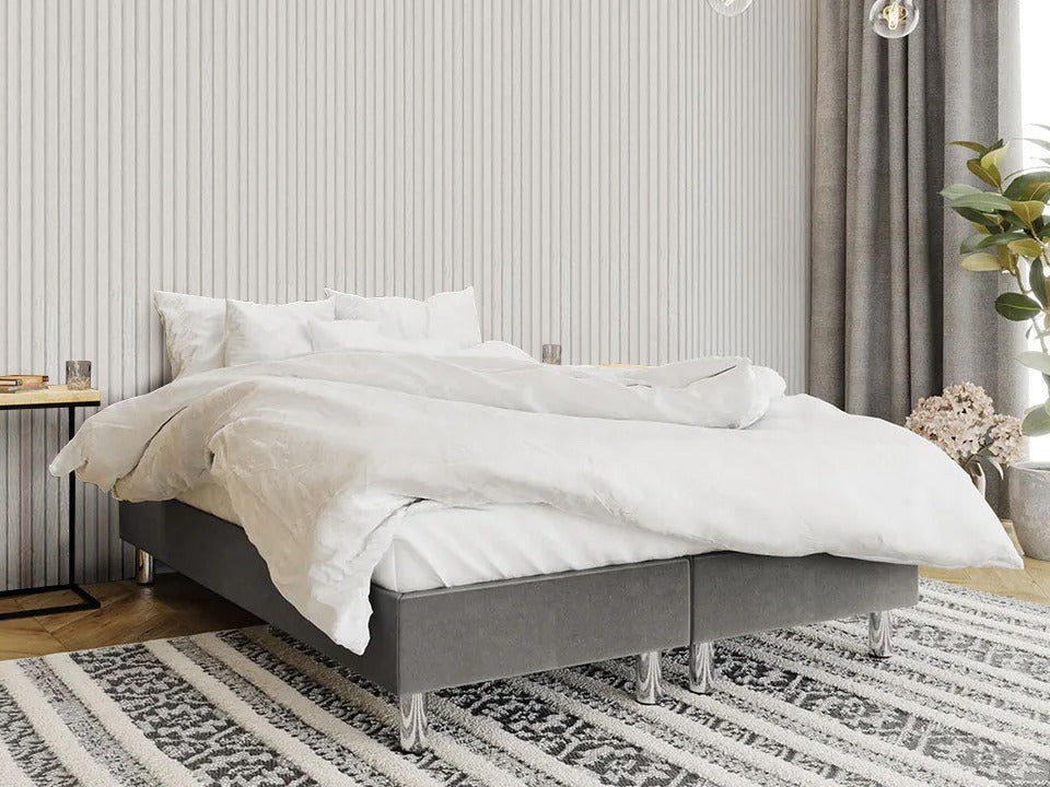 Kontinentális ágy LUX-BAZA (Estelle-Baza), Szín: Manila 16, Alvó felület mérete: 180 x 200 cm