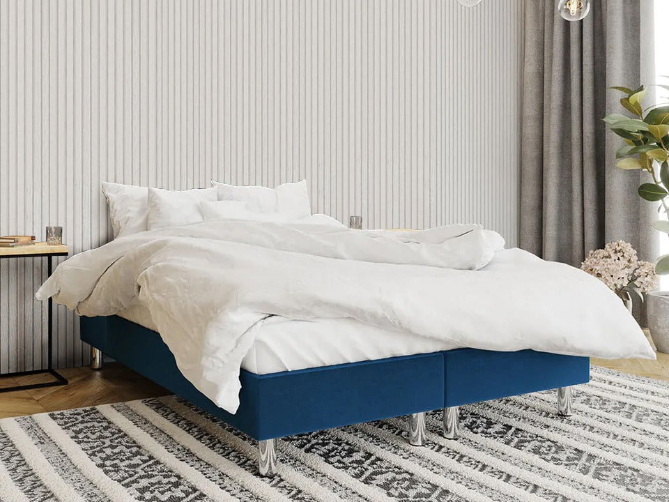 Kontinentális ágy LUX-BAZA (Estelle-Baza), Szín: Manila 26, Alvó felület mérete: 160 x 200 cm