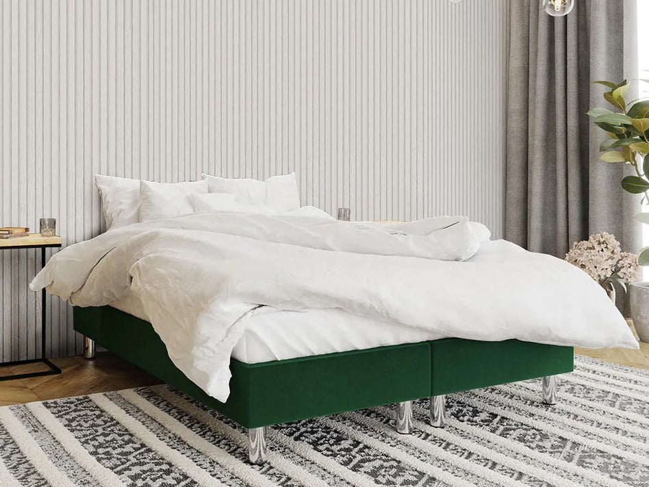 Kontinentális ágy LUX-BAZA (Estelle-Baza), Szín: Manila 35, Alvó felület mérete: 140 x 200 cm