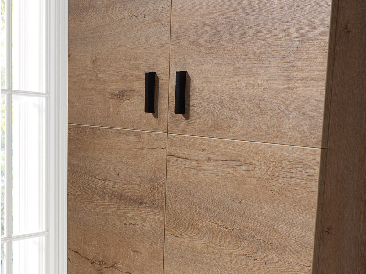 Gardróbszekrény John 1, Könyvespolcok: Nem