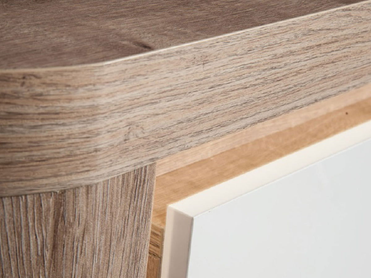 Gardróbszekrény Livinio L-2, Könyvespolcok: Igen