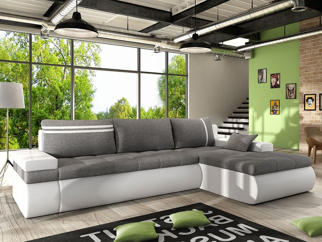 Sarokkanapé Oslo (Sofia), Változatok: Jobbos, Szín: Soft 017 + Lux 06