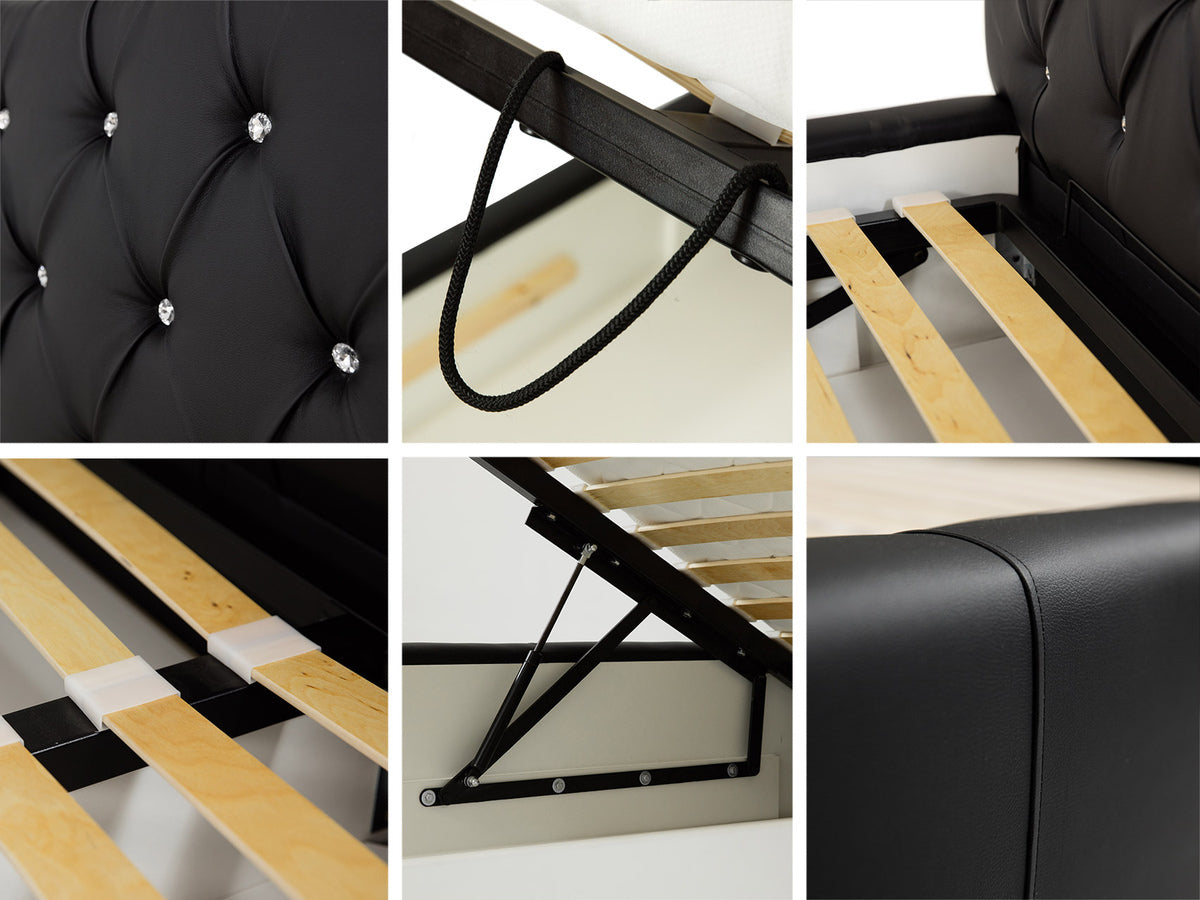 Ágy Retro 140 (Enema), Szín: Soft 017