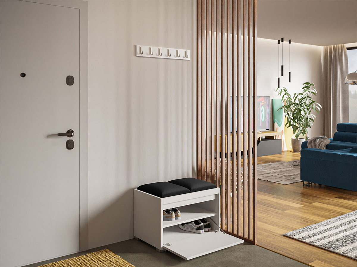 Előszoba garnitúra GRAWIS (Konkor) 60 + 2sz, Szín: Fehér + Manila 18