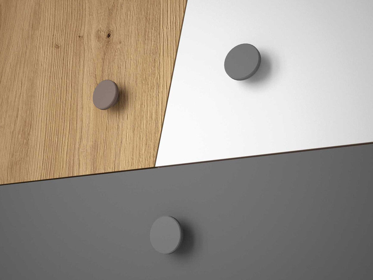 Fali szekrény Nero 13 (Wurak), Szín: Artisan tölgy + Fehér + Szürke