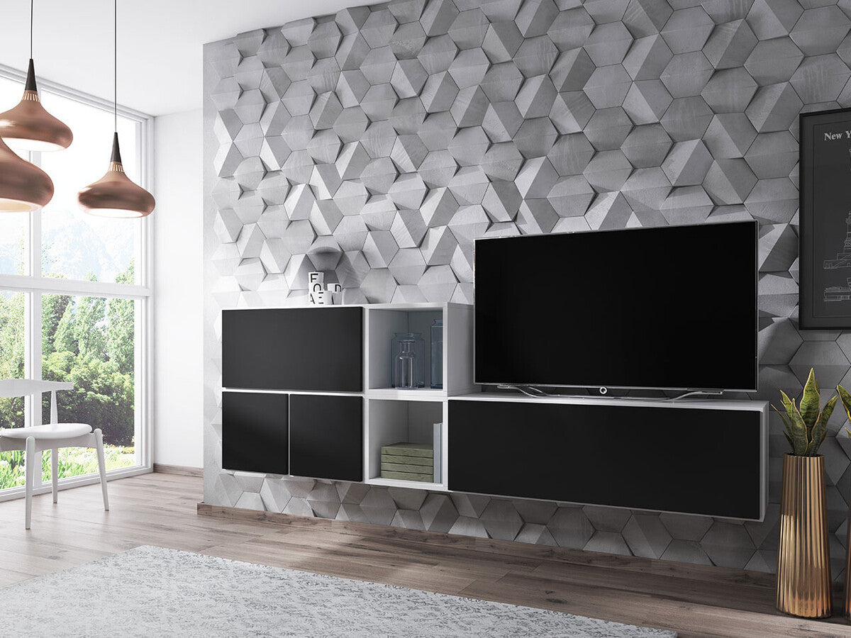 Fali szekrény Roco (Nessor NS05), Szín: Fehér