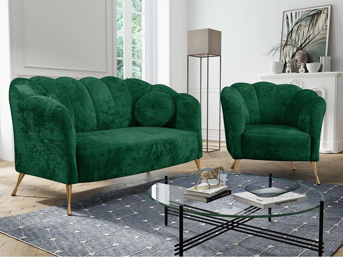 Kárpitozott bútorok ADRIA (Terkaz), Szín: Eureka 2121, Lábak színe: Aranysárga