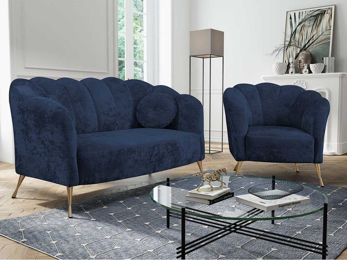 Kárpitozott bútorok ADRIA (Terkaz), Szín: Eureka 2127, Lábak színe: Aranysárga