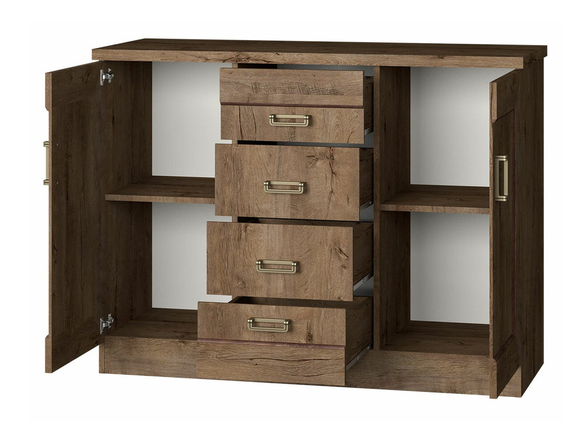 Komód Tadeusz T-5 (Nemris N5), Szín: Lefkas tölgy