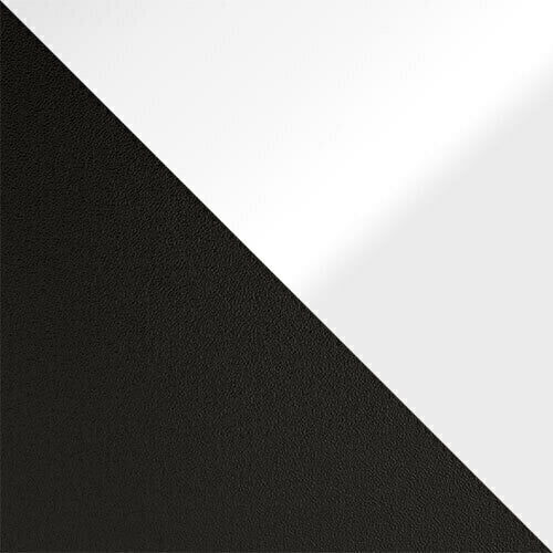 Dohányzóasztal Cubo (Etelka), Szín: Matt fekete + Fényes fehér