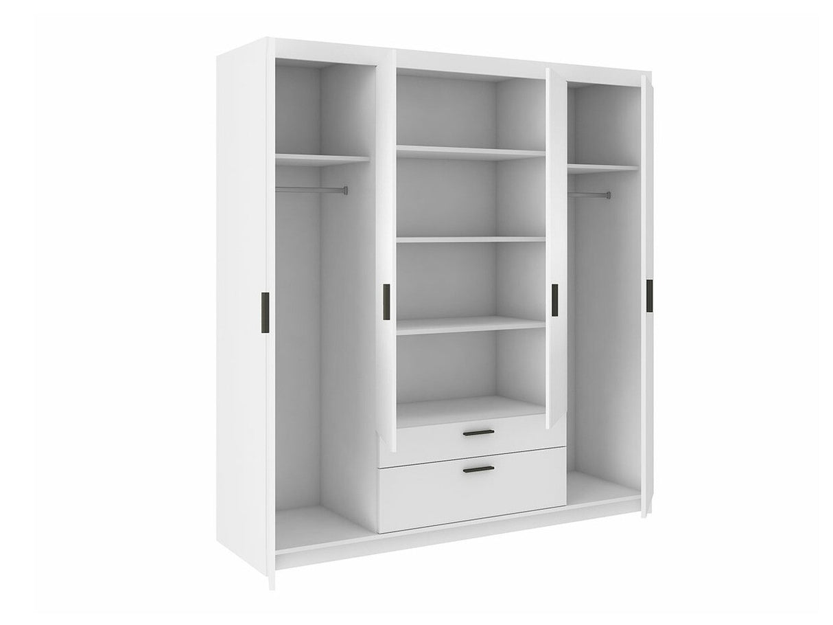 Gardróbszekrény ELENA (Melen 4D) II, Szín: Sonoma tölgy