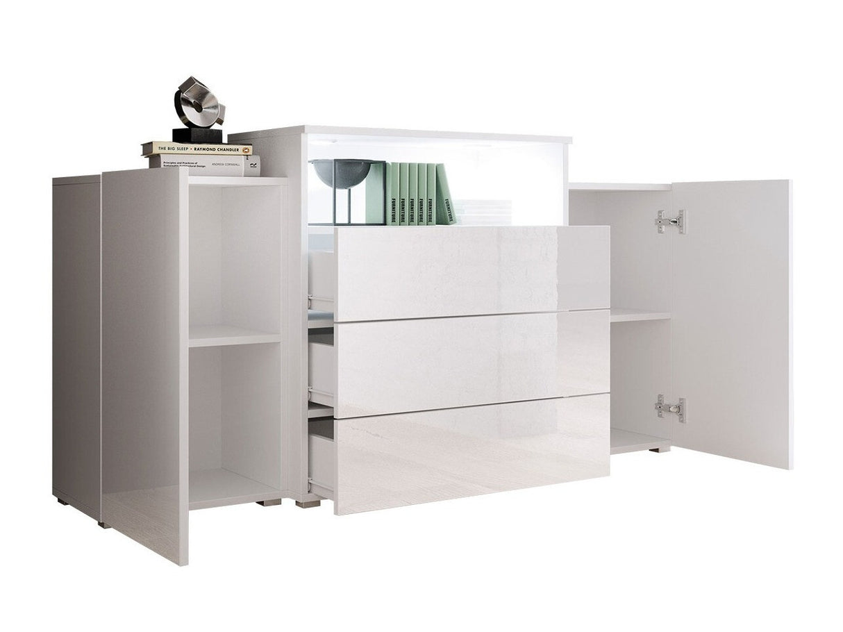 Komód URBAN URBIII1500 (Layla III), Szín: Wotan tölgy, Led világítás: Nem