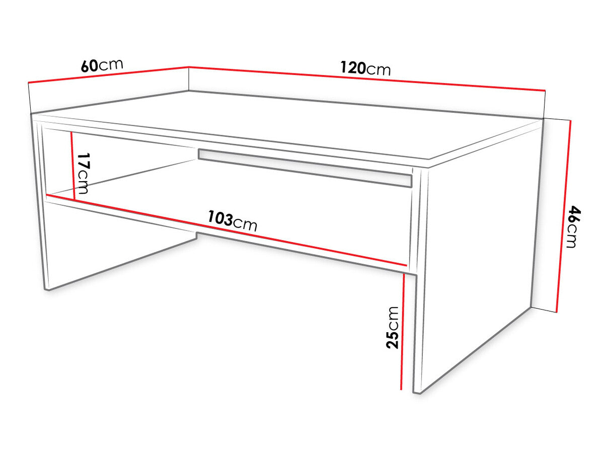 Dohányzóasztal Trend GA06 (Grakoda)