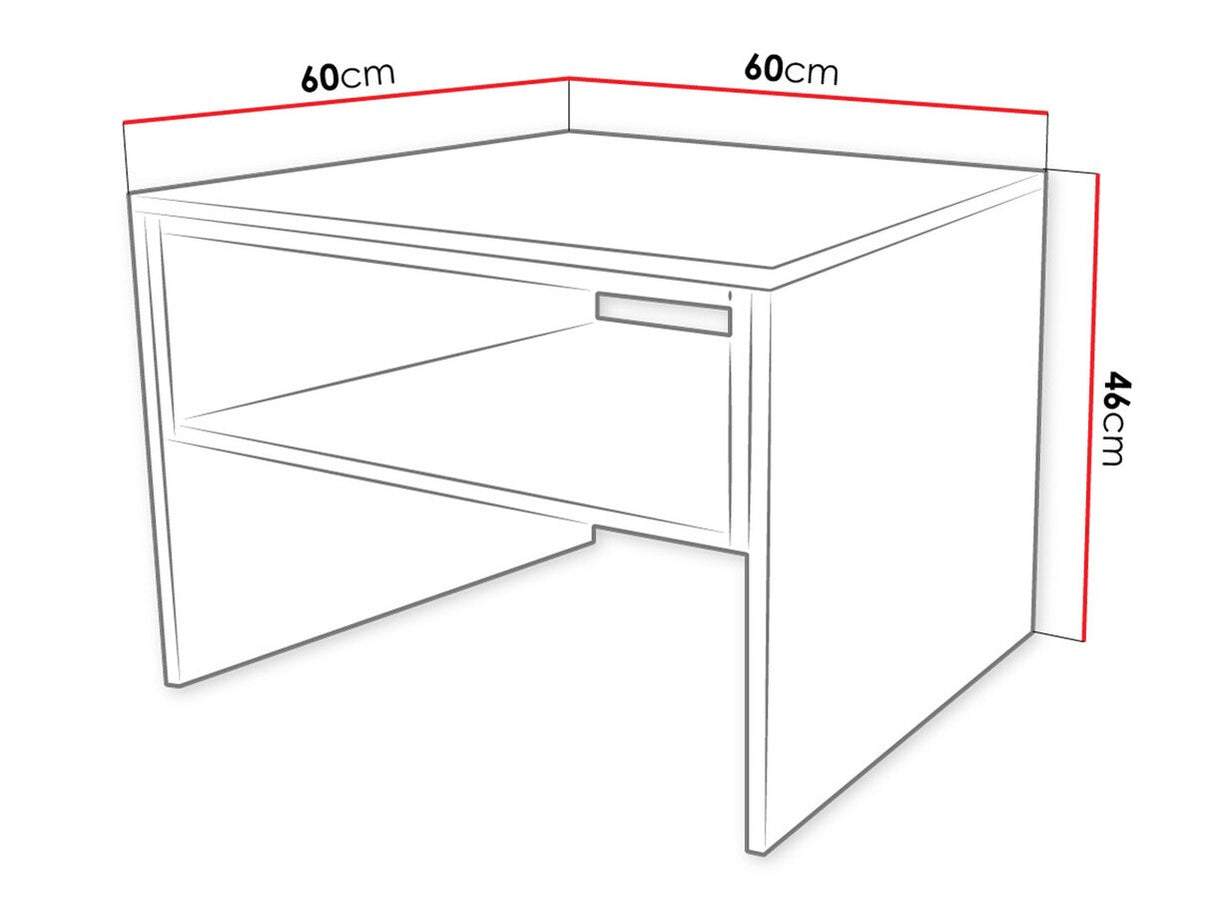 Dohányzóasztal Trend II GA07 (Grakoda)