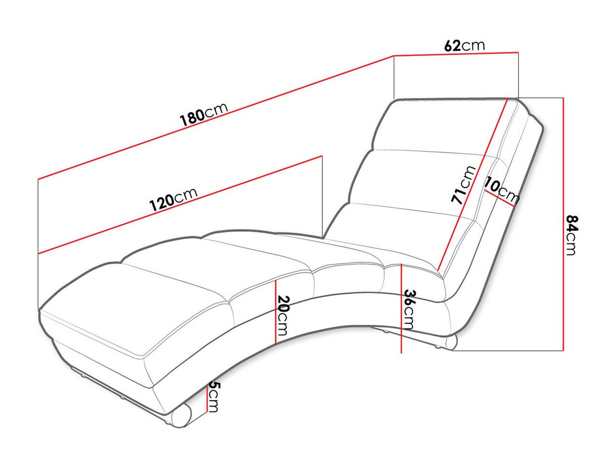 Heverő Holiday (Laguna 60), Szín: Drago 134