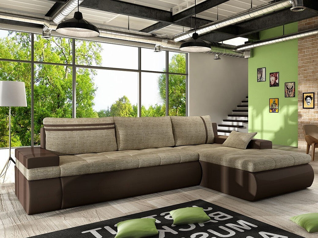 Sarokkanapé Oslo (Sofia), Változatok: Jobbos, Szín: Soft 066 + Lawa 02