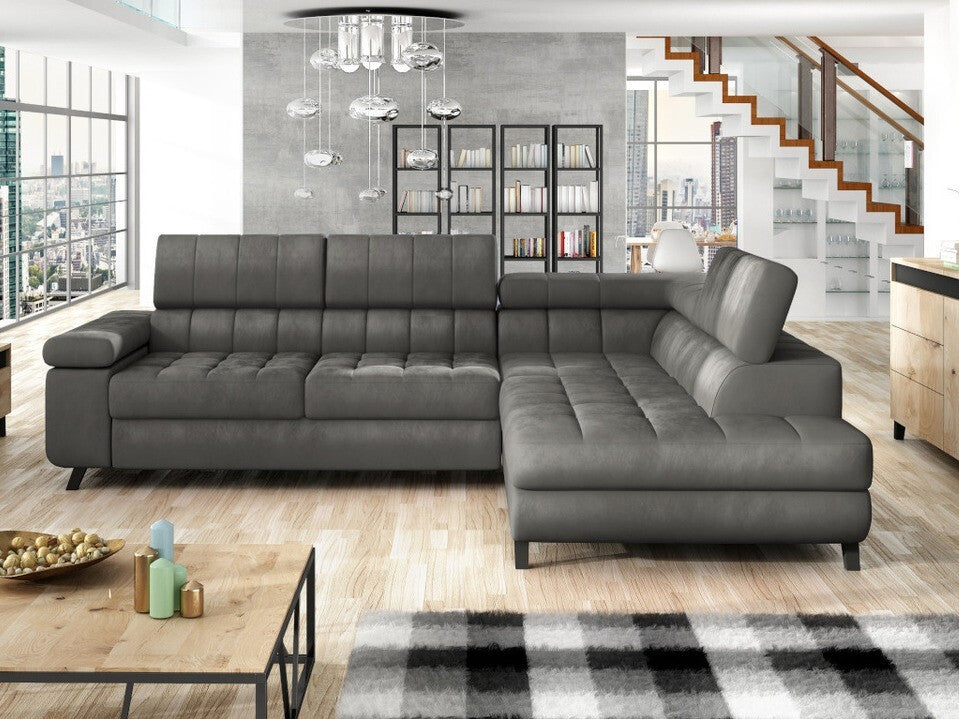 Sarokkanapé Nemrd (Elsie), Szín: Magic Velvet 2217, Változatok: Jobbos