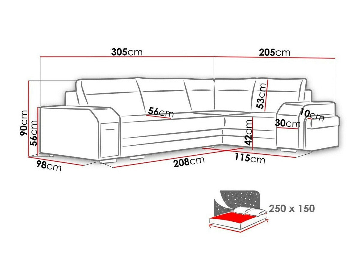 Sarokkanapé Alvares (Florio), Változatok: Balos
