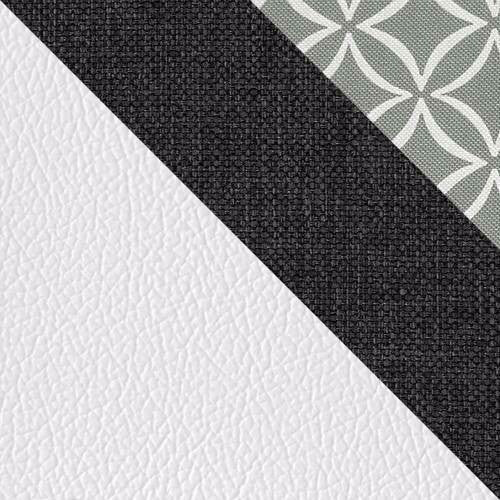 Sarokkanapé Perseo VIII, Szín: Öko bőr Ekj 01 + Sawana 96 + Evo 32, Változatok: Balos