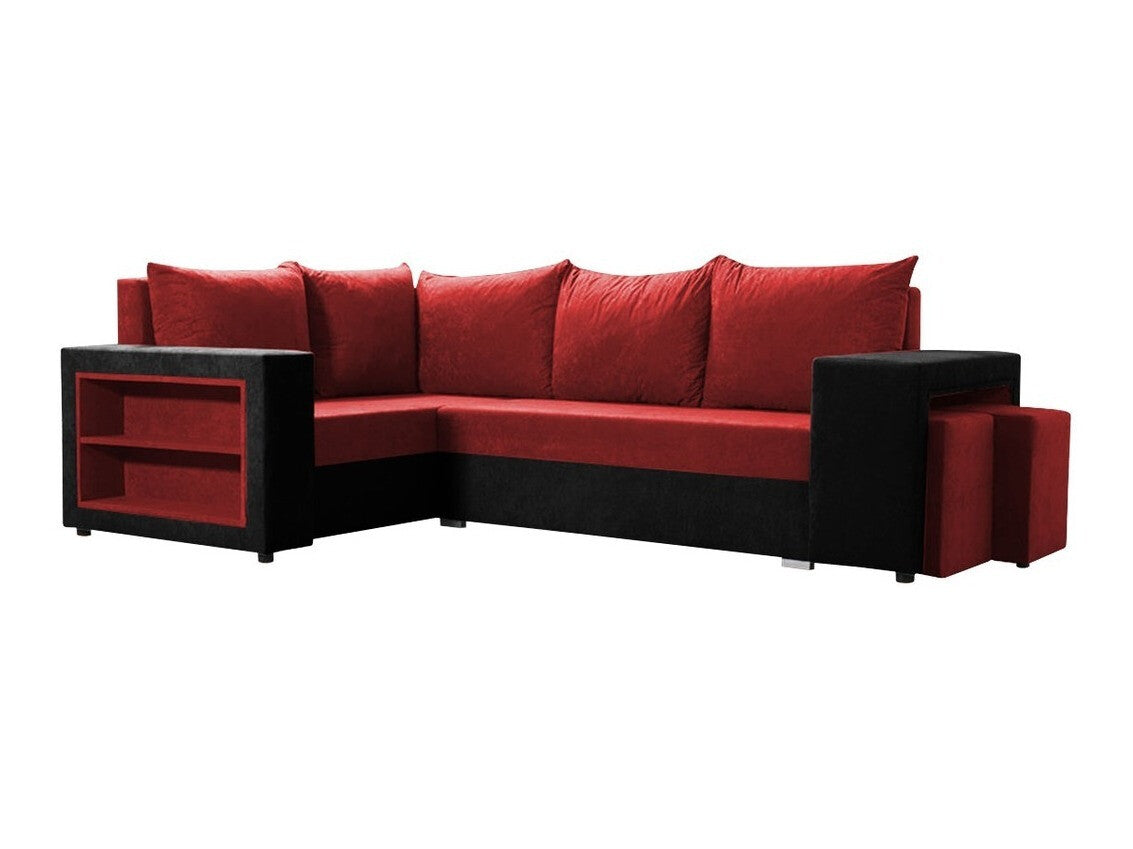 Sarokkanapé MILANO (Fonite), Szín: Mikrofaza 0015 + Mikrofaza 0034, Változatok: Balos