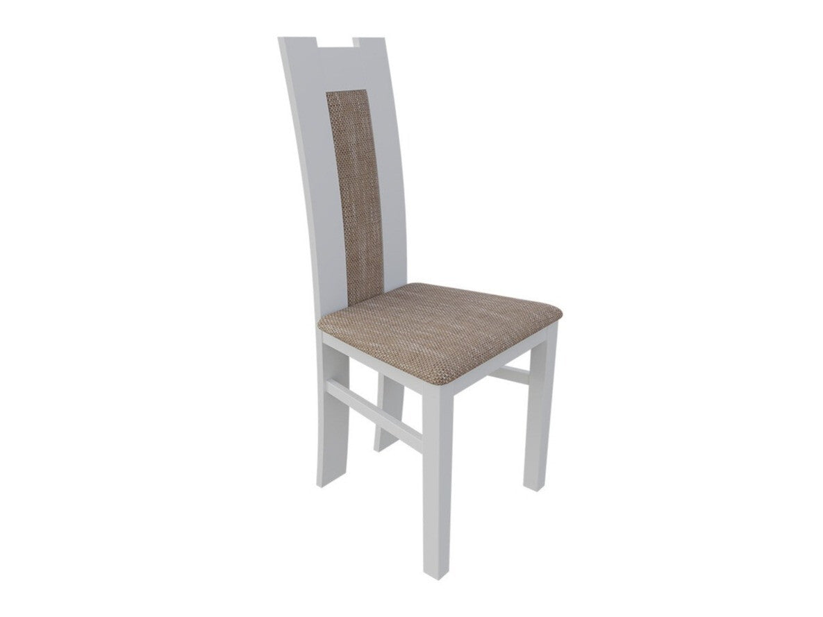 Szék K41 (JK41), Kárpit: Lawa 02, Fa színe: Fehér