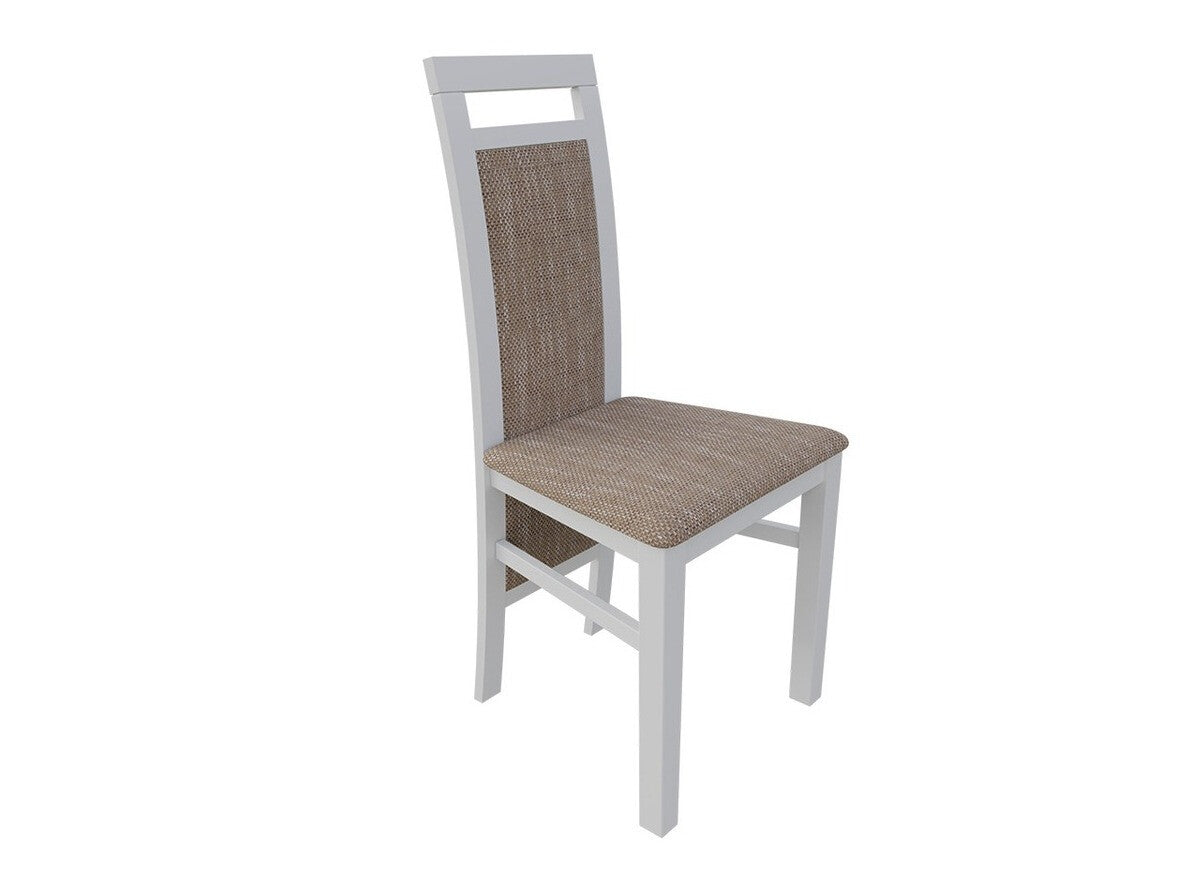 Szék K75 (JK75), Fa színe: Fehér, Kárpit: Lawa 02