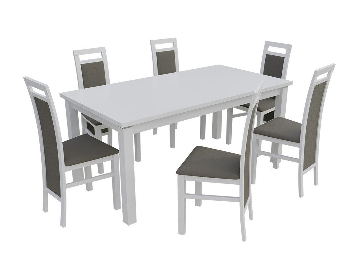 Szék K75 (JK75), Fa színe: Fehér, Kárpit: Soft 029