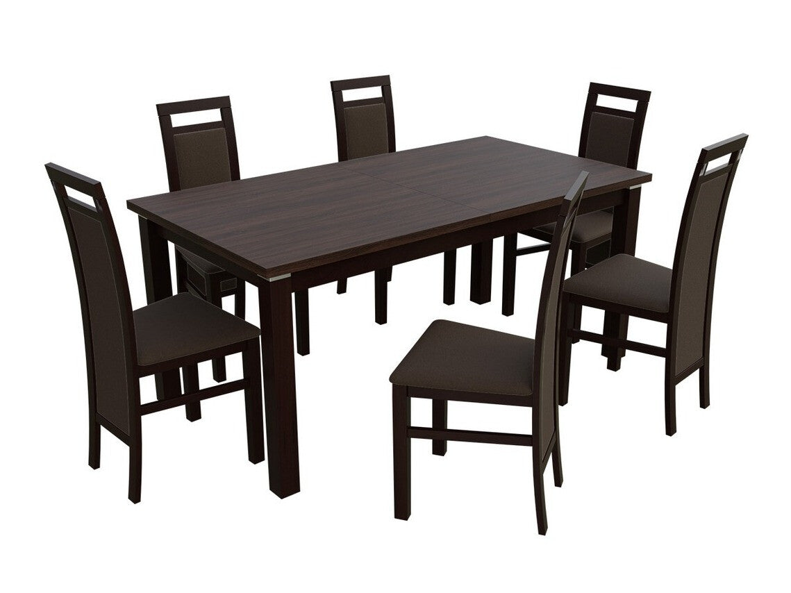 Szék K75 (JK75), Fa színe: Dió, Kárpit: Casablanca 2308