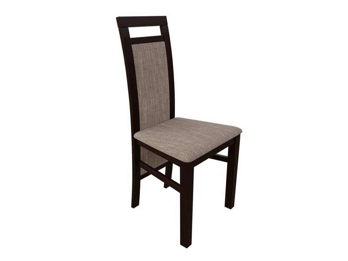 Szék K75 (JK75), Fa színe: Dió, Kárpit: Lawa 02