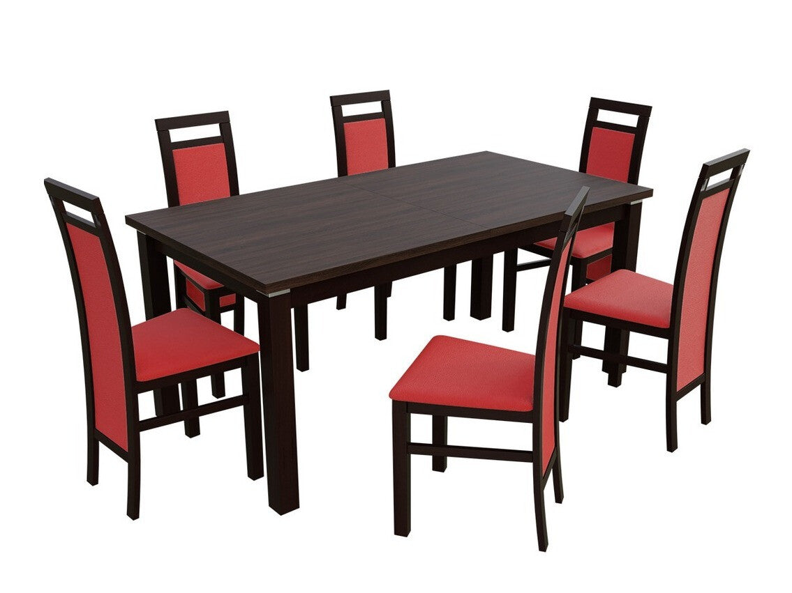 Szék K75 (JK75), Fa színe: Dió, Kárpit: Soft 010