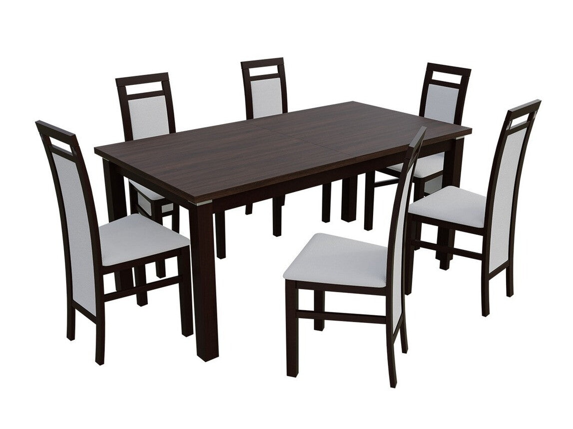 Szék K75 (JK75), Fa színe: Dió, Kárpit: Soft 017