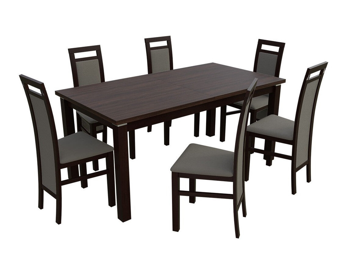 Szék K75 (JK75), Fa színe: Dió, Kárpit: Soft 029