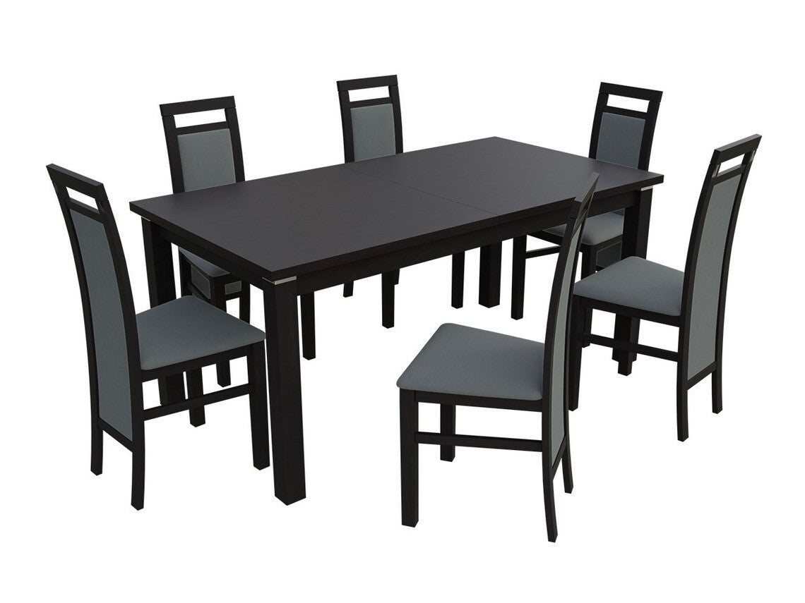 Szék K75 (JK75), Fa színe: Wenge, Kárpit: Granada 2725