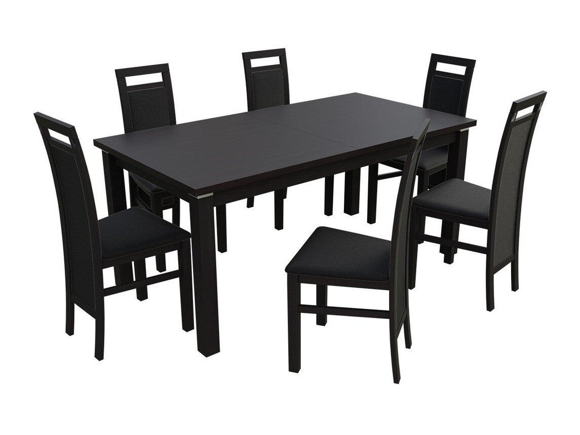 Szék K75 (JK75), Fa színe: Wenge, Kárpit: Soft 011