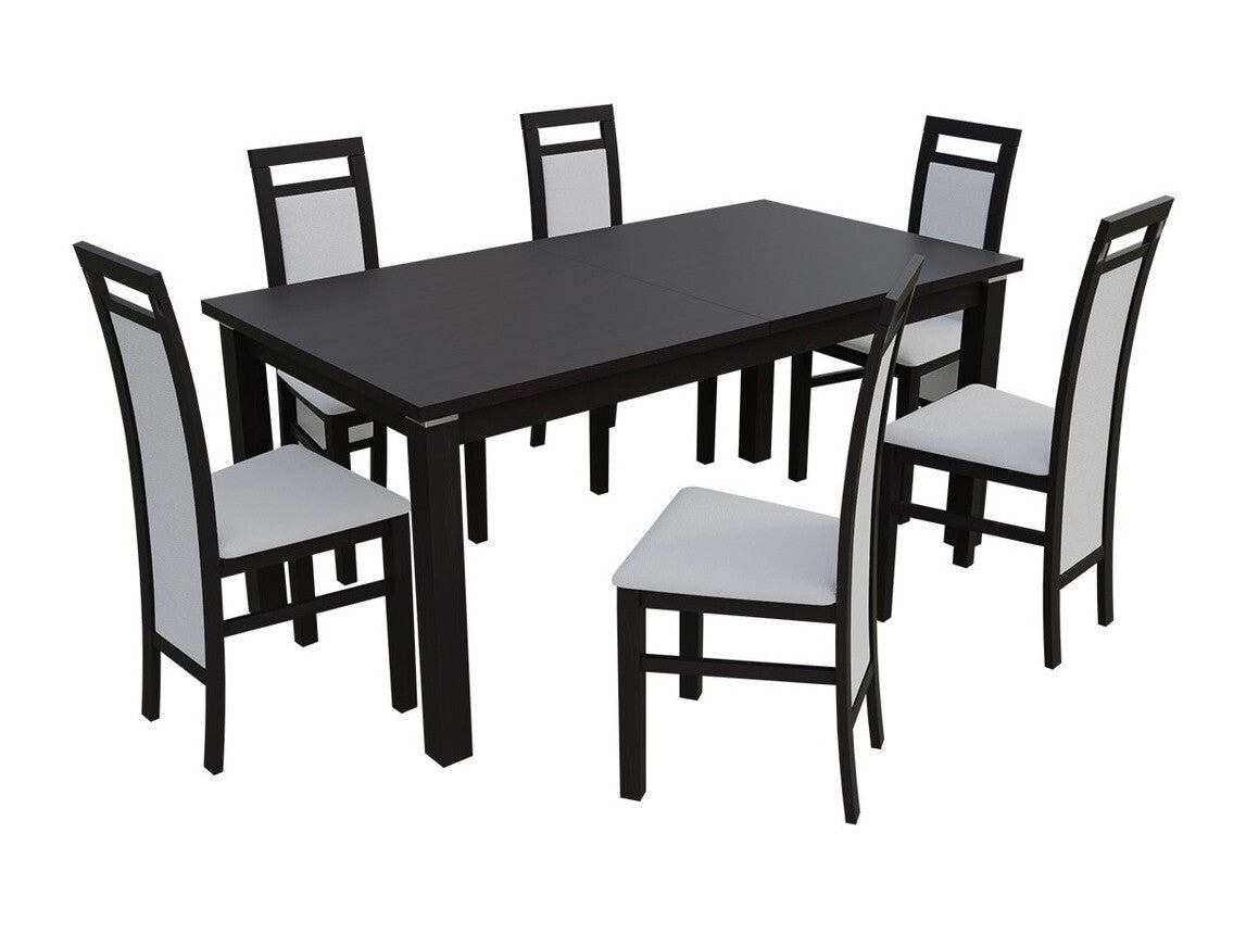 Szék K75 (JK75), Fa színe: Wenge, Kárpit: Soft 017