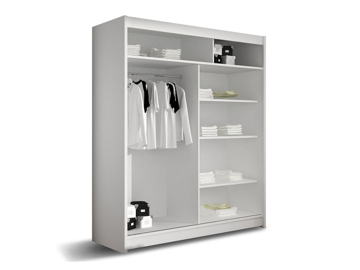 Gardróbszekrény Westa X (Presto), Szín: Triufel tölgy, Led világítás: Nem